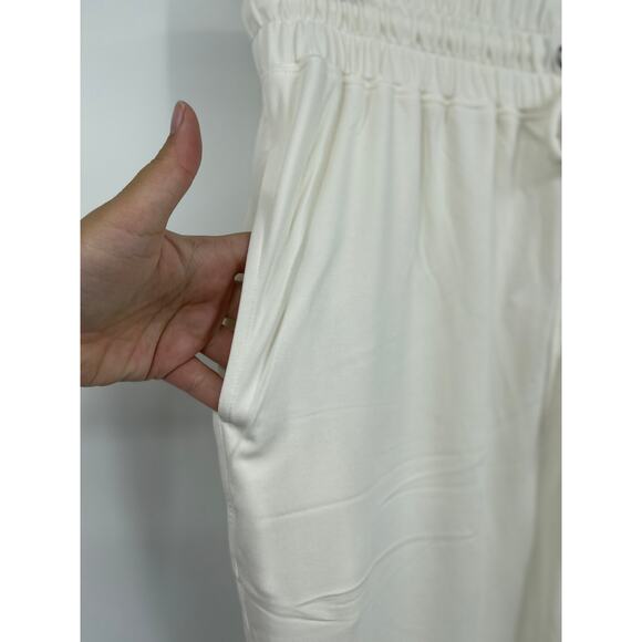 Fabletics Womens White Blaine Harem Jogger Sweatpants Pants NEW Size XL - Picture 4 of 12